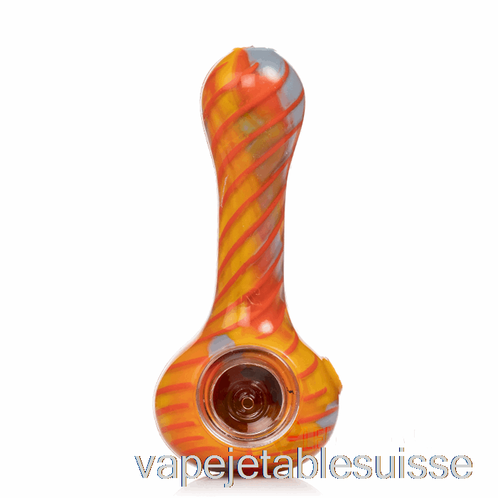 Vape Suisse Eyce Oraflex Spirale Silicone Cuillère Désert (gris/orange/sunglow)